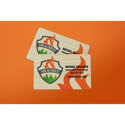 Bamboo Wood Business Cards