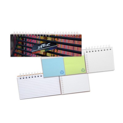 12.25" x 4" Full Color Keyboard Notes Journal