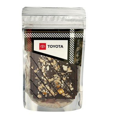 Belgian Bark Resealable Pouch - Sweet & Salty Pretzel Toffee