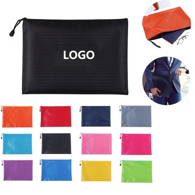 A4 Waterproof Document Bag With Zipper