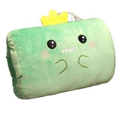 Plush Squishmallow Tech Buddy - Dinosaur Warm Handbag