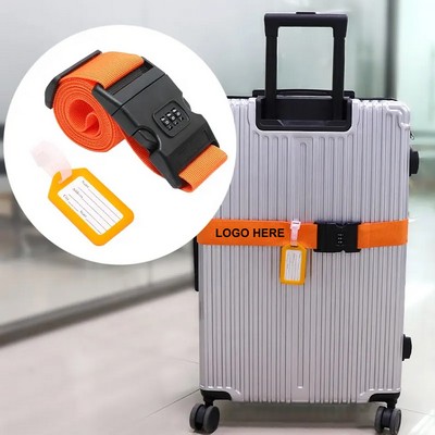 Luggage Straps with Combination Lock