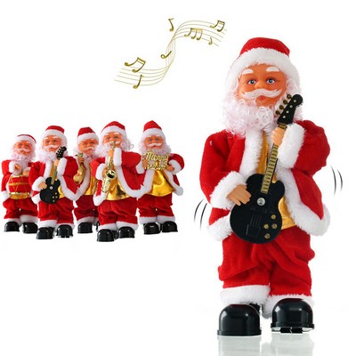 Dancing And Singing Santa Claus Doll