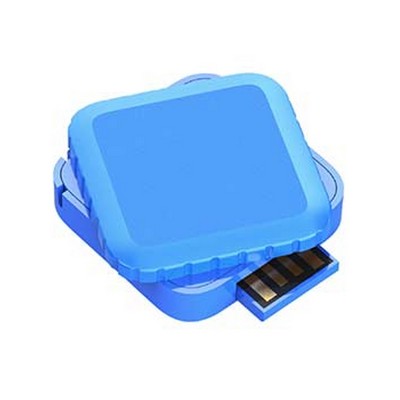 Square-shaped Swivel Style PCB USB Drive