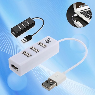 USB 2.0 Hub 4 Port For Laptop