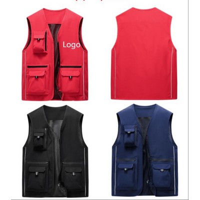 Men's Casual Outdoor Work Vest