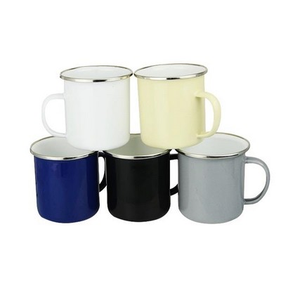 12 OZ Enamel Coffee Mug