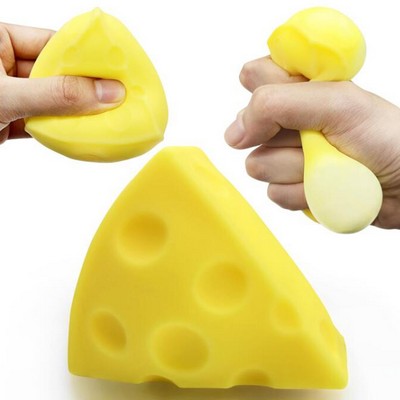 Squishy Fidget Toys In Cheese Shaped