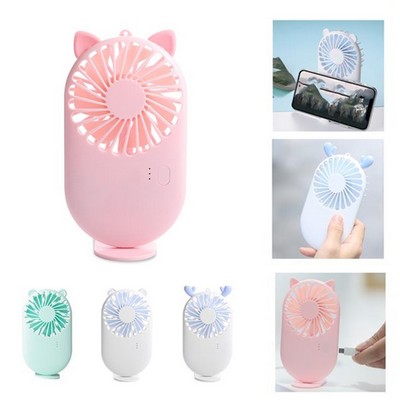 Stay Cool Anywhere with the Rechargeable Mini Handheld Fan