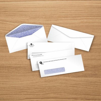 #10 - Standard 2/1 Window Envelopes with Security Tint