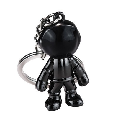 3D Astronaut Metal Keychain - Cosmic Souvenir