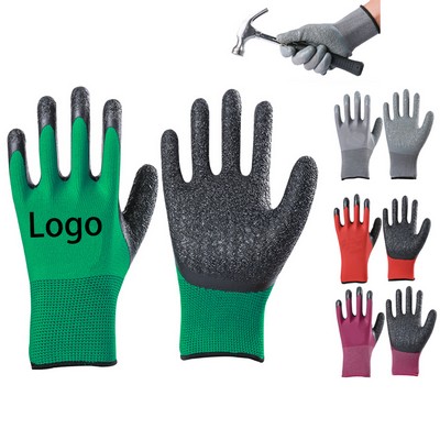 Latex Coated Work Gloves