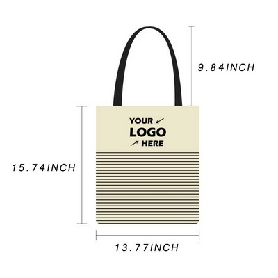 Striped Single Shoulder Bag