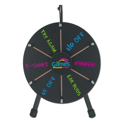 6 Slot Micro Chalkboard Prize Wheel