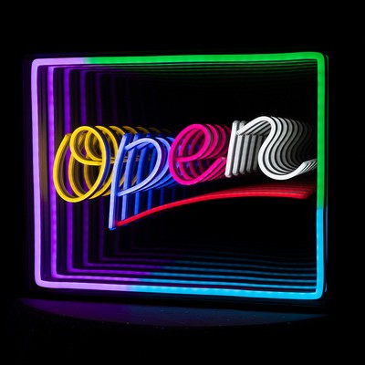 Custom Infinity Mirror Neon Signs