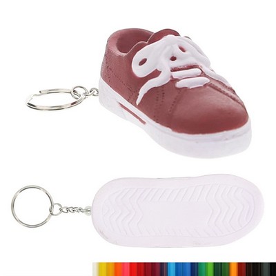 Foam Sneaker Stress Reliever Key Ring with Your Logo