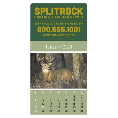 Press-N-Stick Sportsmen Calendar