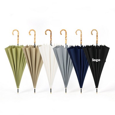 Bamboo Handle Umbrella