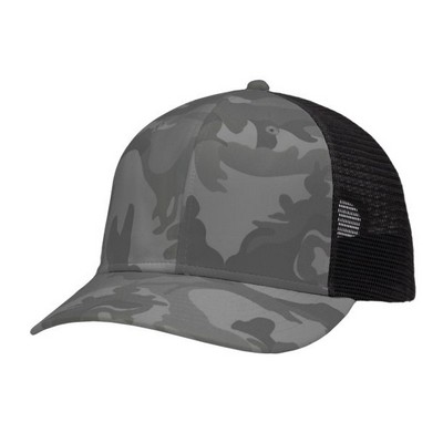 Sportsman™ Nylon Camo Mesh Trucker Cap (Blank)