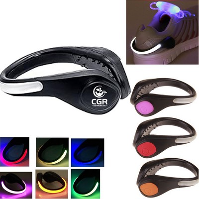 LED Shoes Clip Lights Charging for Night Running Gear for Safety