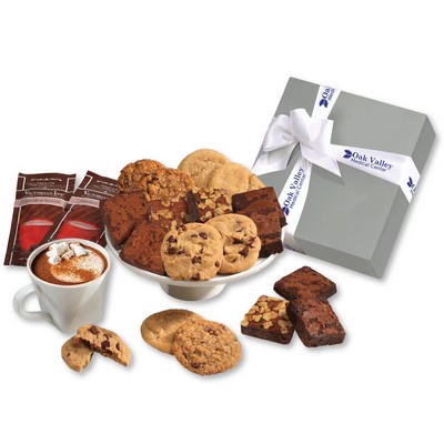 Cookies, Brownies & Hot Cocoa Gift Box