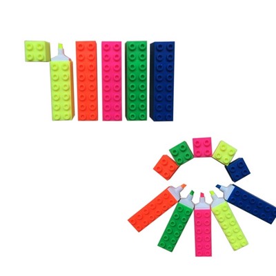 Building Block Shaped Highlighter