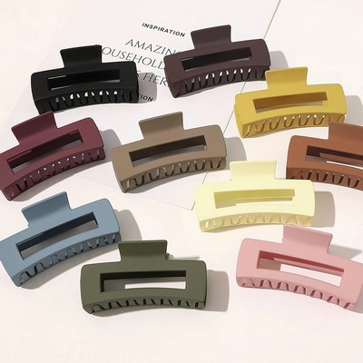 Rectangle Claw Hair Clips