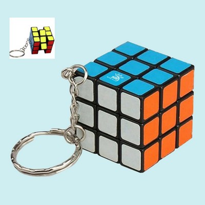 Mini Magic Cube With Keychain