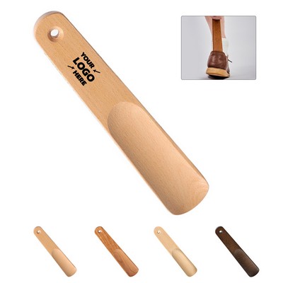 Mini Wooden Shoehorn