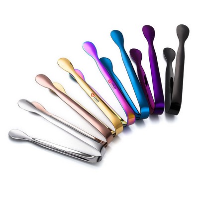 Stainless Steel Ice Tongs Mini Serving Sugar Tongs