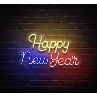 Happy New Year Neon Sign