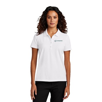 Ladies Stretch Pique Polo