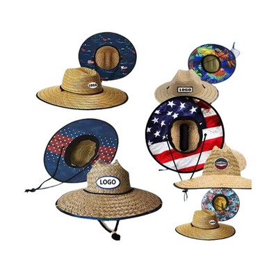 Beach Sun Straw Hat For Women Men