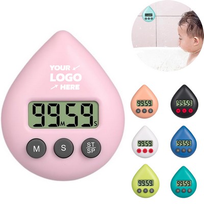 Teardrop Shape Indoor Digital Thermometer