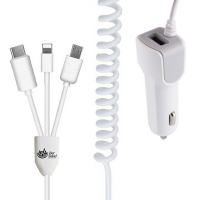 3 in 1 Car Charging Cable