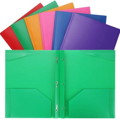 Folders 2 Pockets With Business Card Slot