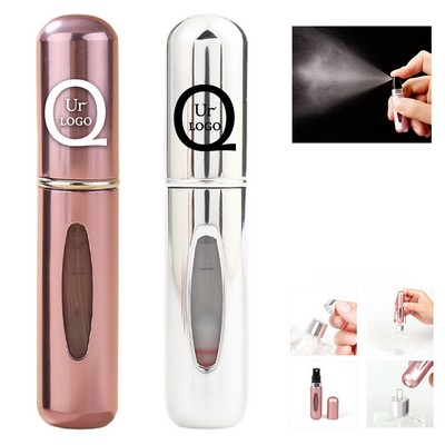 0.17 Oz Portable Bottom Direct Fill Perfume Dispenser Bottle