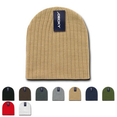 Decky Cable Knit Beanie