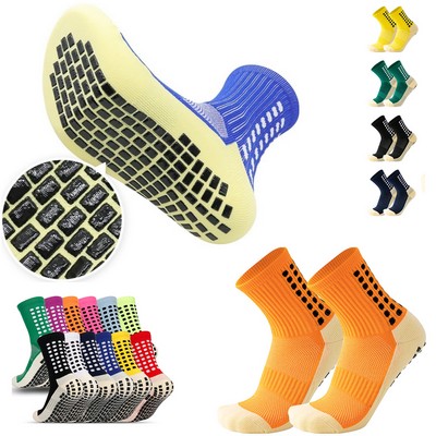 Silicone Grip Soccer Socks