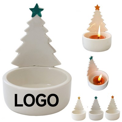 Household Christmas Tree Candle Holder