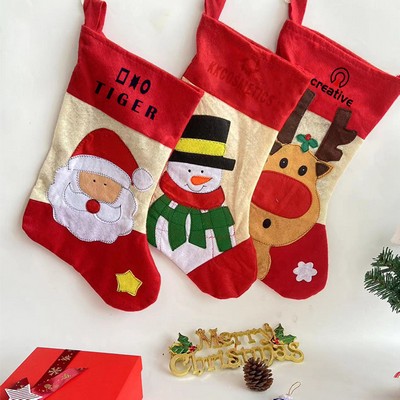 Hanging Santa Socks