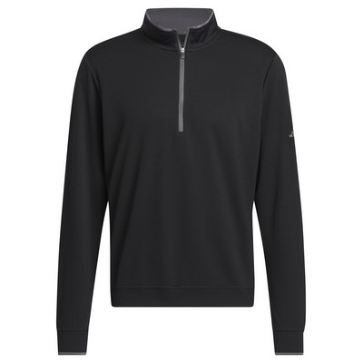 Adidas® Lightweight 2024 Black Golf 1/4 Zip Jacket