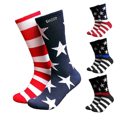 American Flag Socks For Men Or Women