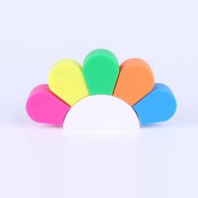 Advertising Gift Colorful Flower Highlighter