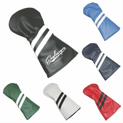 PU Leather Golf Club Head Cover