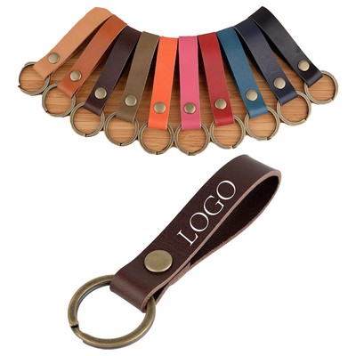 Leather Keychain