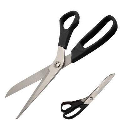 Ergonomic Scissors with Stainless Steel Blades Heavy-Duty Construction