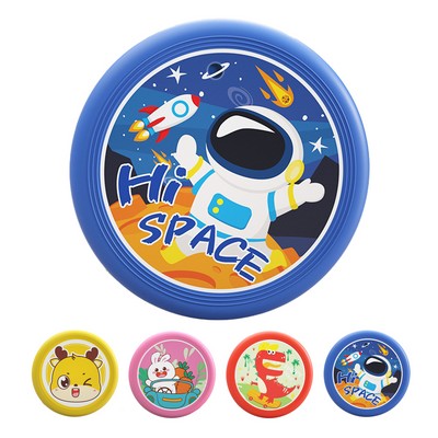 Colorful Cartoon Flying Discs for Kids