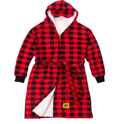 Big Blanket Hideout Robe™ - Red Plaid