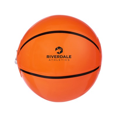 6" Mini Basketball Beach Ball